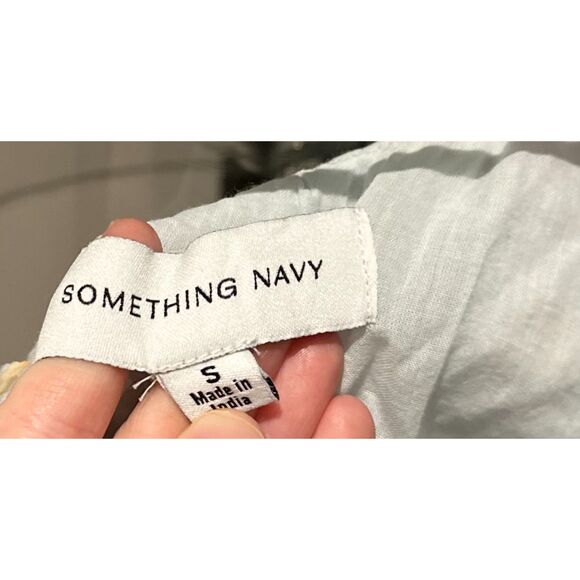 Something Navy Floral One-Shoulder Top - White and Pastel - Picture 5 of 7